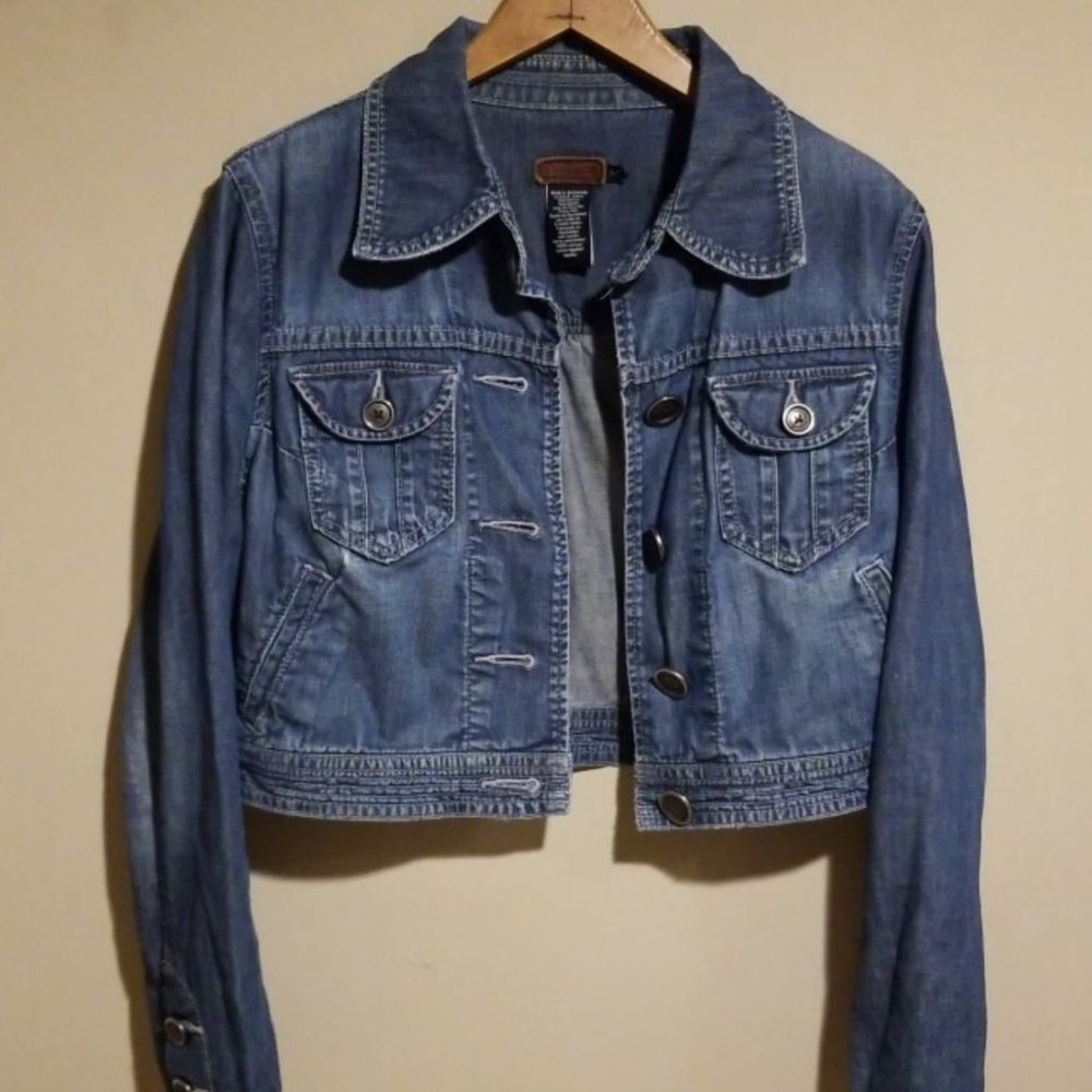 Calvin Klein Women's Jean Jacket Size Large